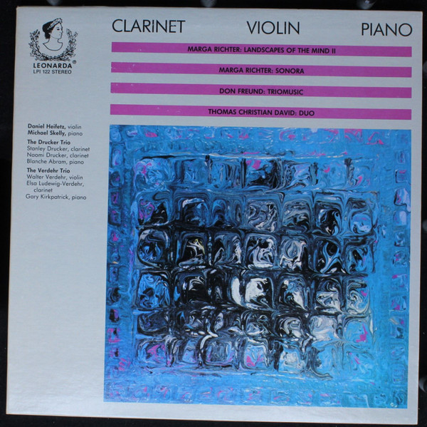 Clarinet / Violin / Piano