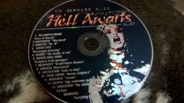Hell Awaits CD Sampler N° 32