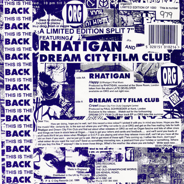 Dream City Film Club / Rhatigan