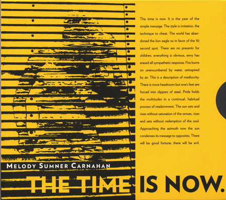 The Time is Now