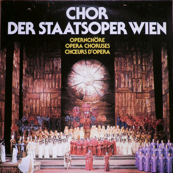 Opernchöre = Opera Choruses = Chœurs D'Opera
