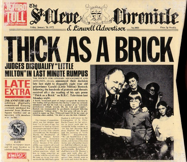 Thick As A Brick