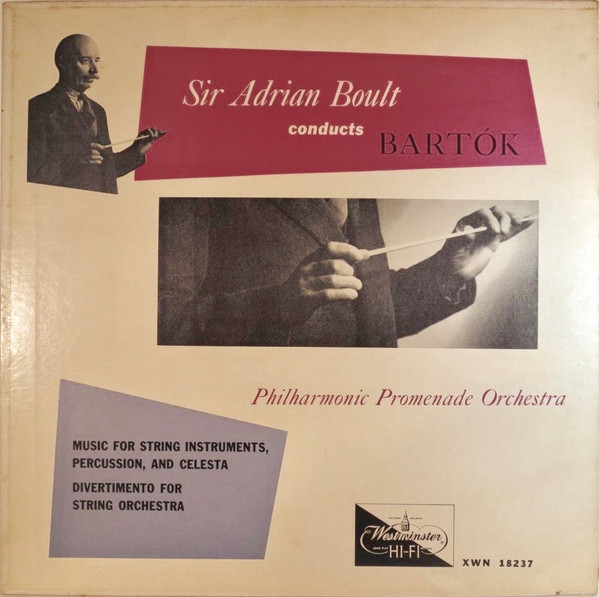 Music For String Instruments, Percussion, And Celesta / Divertimento For String Orchestra