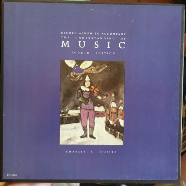 Record Album To Accompany The Understanding Of Music Fourth Edition