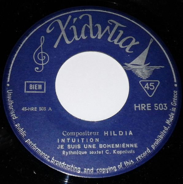 Intuition / Je Suis Une Bohemiénne / Capriccio / Ton Ombre A Touché Ma Vie
