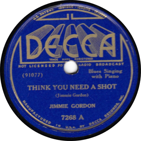 Think You Need A Shot / C.C. & St. Louis Blues