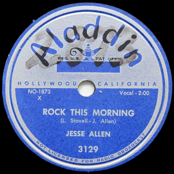 Rock This Morning / Gonna Move Away From Town