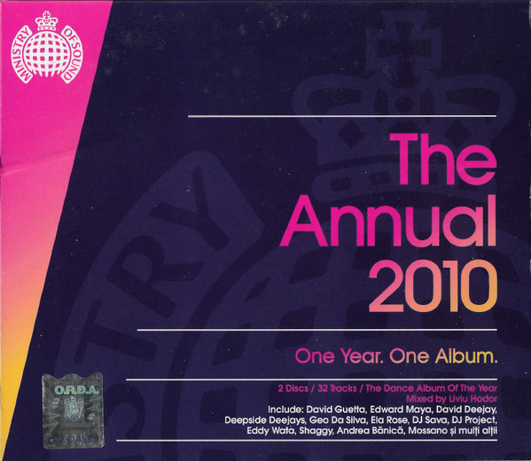 Ministry Of Sound : The Annual 2010 One Year. One Album.