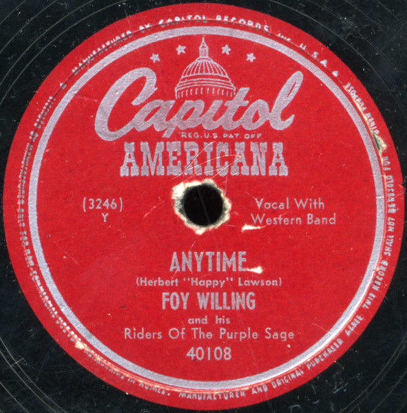 Anytime / I'm Waltzing With A Broken Heart