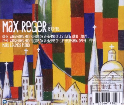 Variations And Fugue On A Theme Of J.S. Bach, Op. 81 / Variations And Fugue On A Theme Of G.P. Telemann, Op. 134