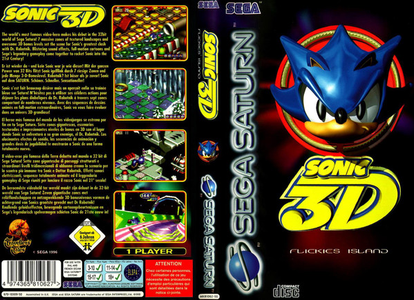 Sonic 3D Flickies Island
