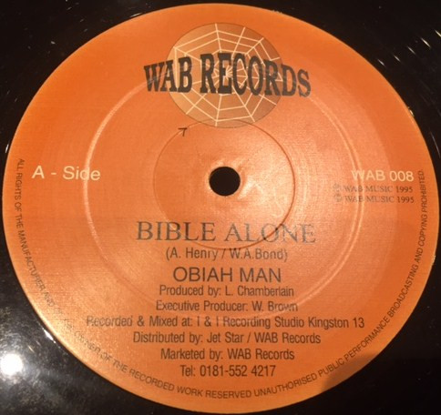 Bible Alone / Jah We Love You