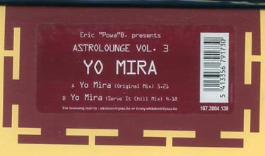 Astrolounge Vol. 3 - Yo Mira