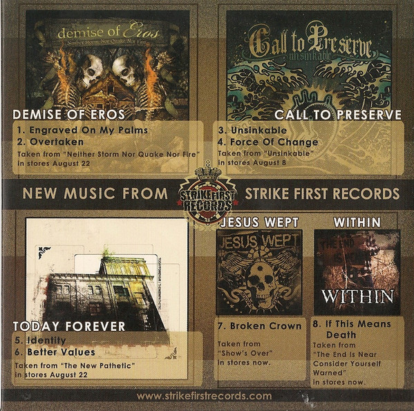 New Music From Strike First Records & Facedown Records