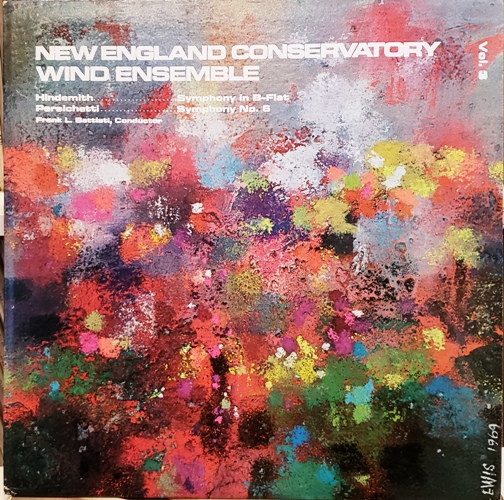 New England Conservatory Wind Ensemble - Vol. 3