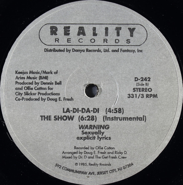 The Show / La-Di-Da-Di
