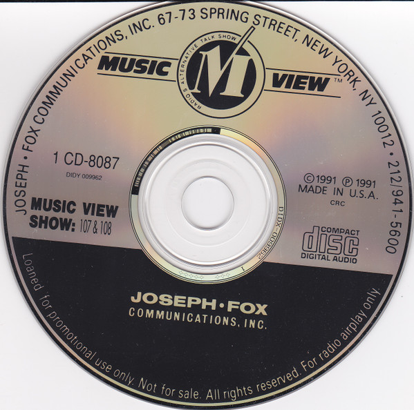 Music View - Radio's Alternative Talk Show #107 & #108