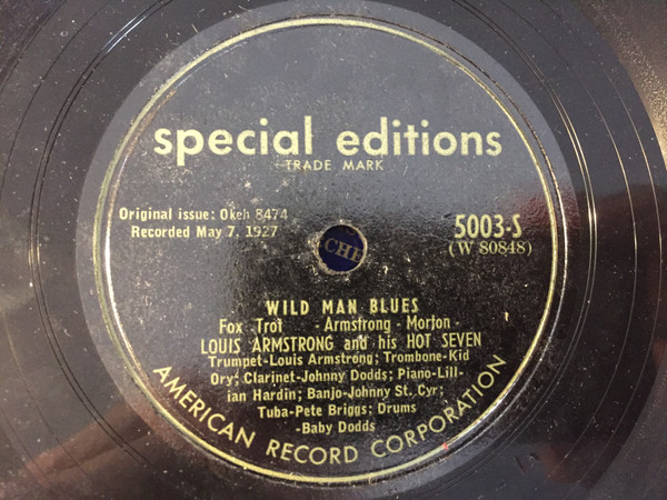Wild Man Blues / Gully Low Blues
