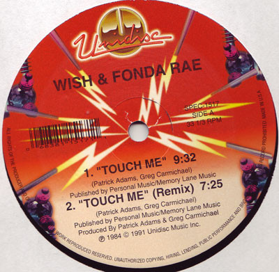 Touch Me / Nice & Soft