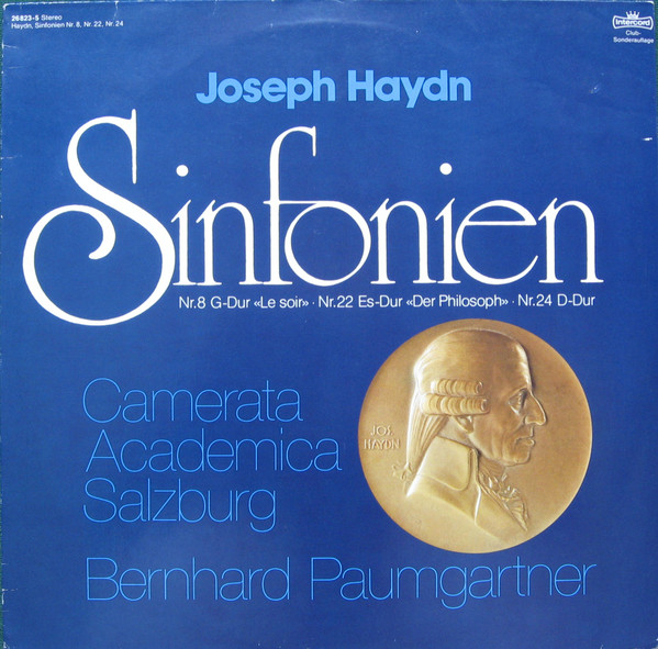 Joseph Haydn Sinfonien Nr. 8 G-dur "Le Soir" - Nr. 22 Es-dur "Der Philosoph" - Nr. 24 D-dur