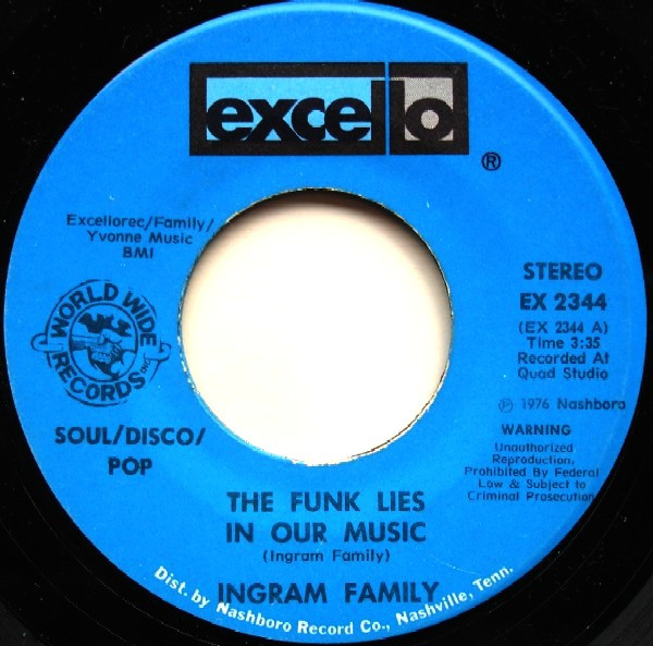 The Funk Lies In Our Music / She's All Alone (I Need A Man)