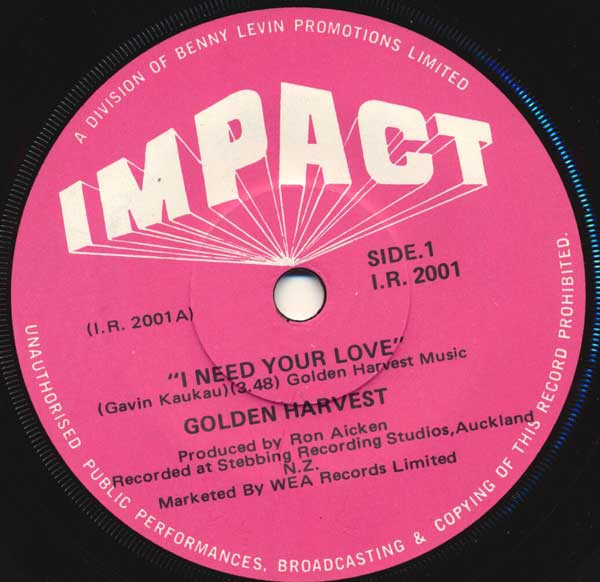 I Need Your Love