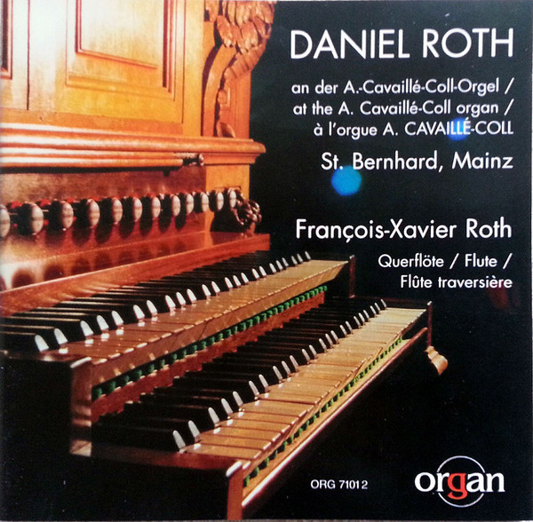 Daniel Roth At The A. Cavaillé-Coll Organ, St. Bernhard, Mainz