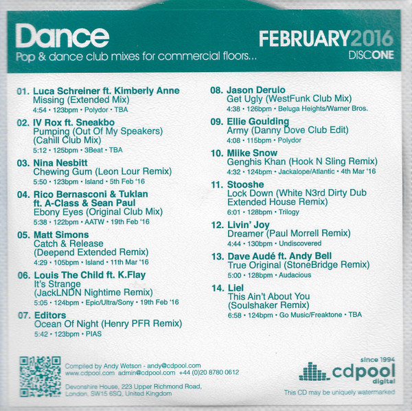 Dance February 2016