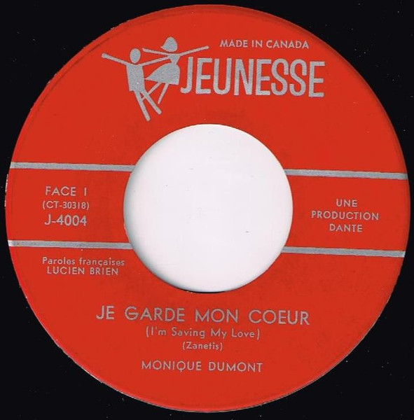 Je Garde Mon Coeur = I'm Saving My Love