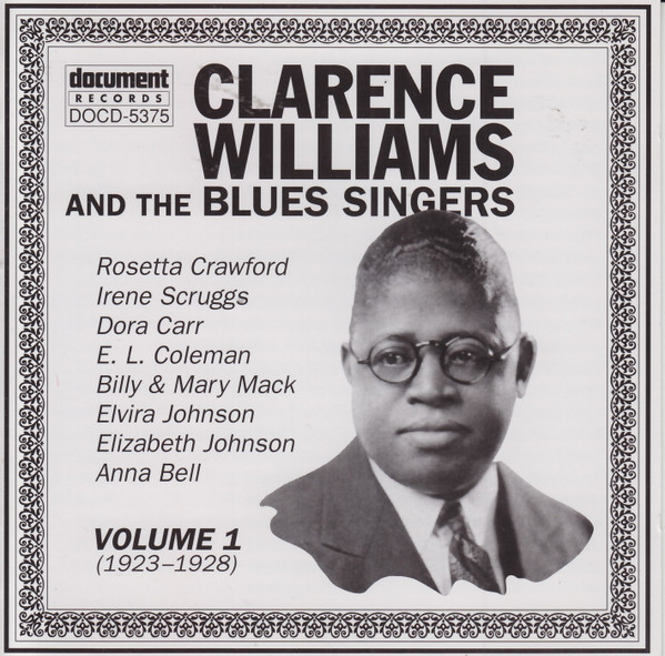 Clarence Williams And The Blues Singers Volume 1 (1923-1928)
