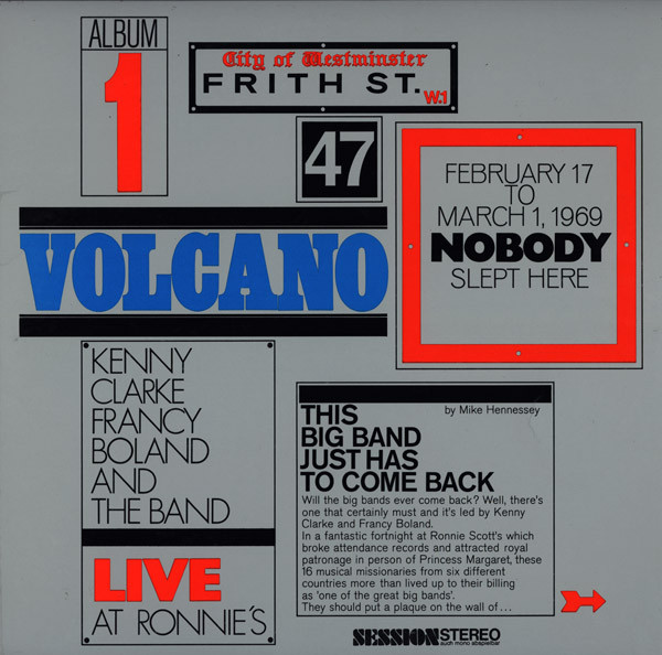 Live At Ronnie's ; Album 1 ; Volcano