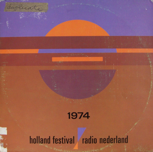 1974 Holland Festival