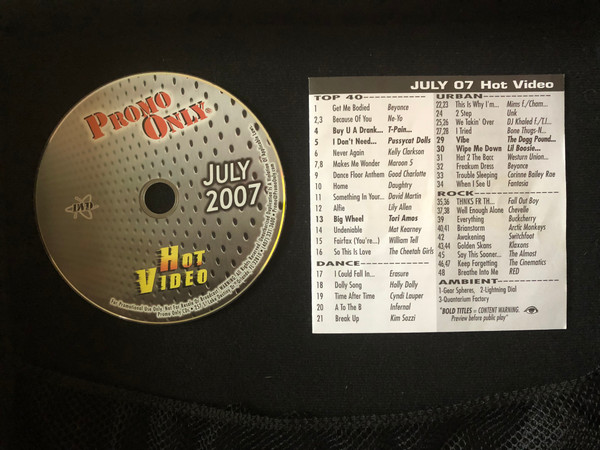Promo Only Hot Video: July 2007