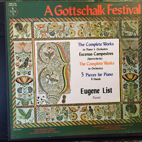 A Gottschalk Festival