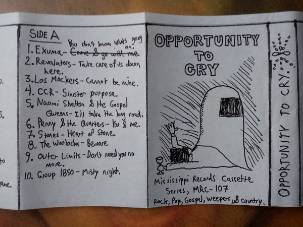 Opportunity To Cry
