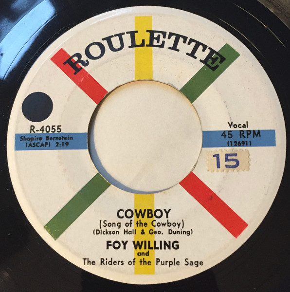 Cowboy (Song Of The Cowboy)