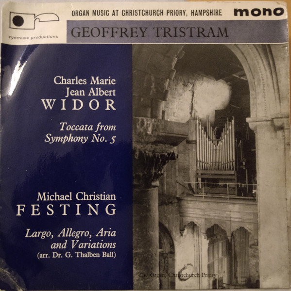 Organ Music At Christchurch Priory, Hampshire
