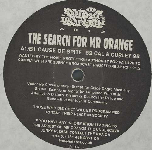 The Search For Mr. Orange