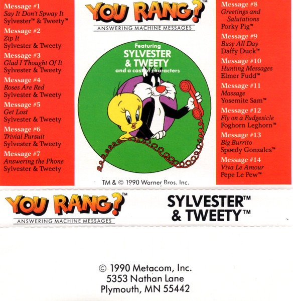 Sylvester & Tweety