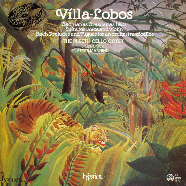 Bachianas Brasileiras 1 & 5; Suite For Voice And Violin; Bach Preludes And Fugues For An Orchestra Of Cellos