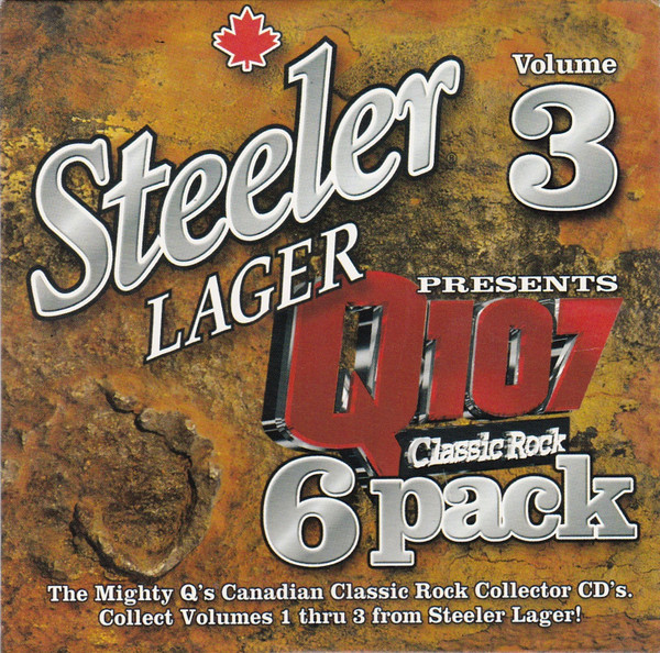 Steeler Lager Presents Q107 Classic Rock 6 Pack: Volume 3