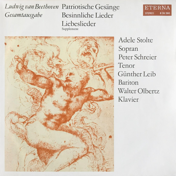 Patriotische Gesänge / Besinnliche Lieder / Liebeslieder (Supplement)