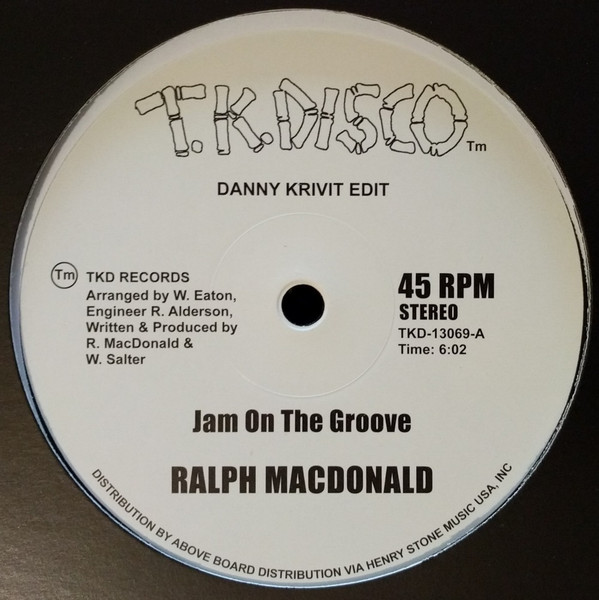 Jam On The Groove (Danny Krivit Edit) / Get Off Your Aaah And Dance (Danny Krivit Edit)