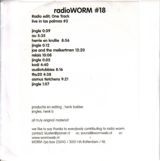 Radio Worm 18 - Live In Las Palmas #3