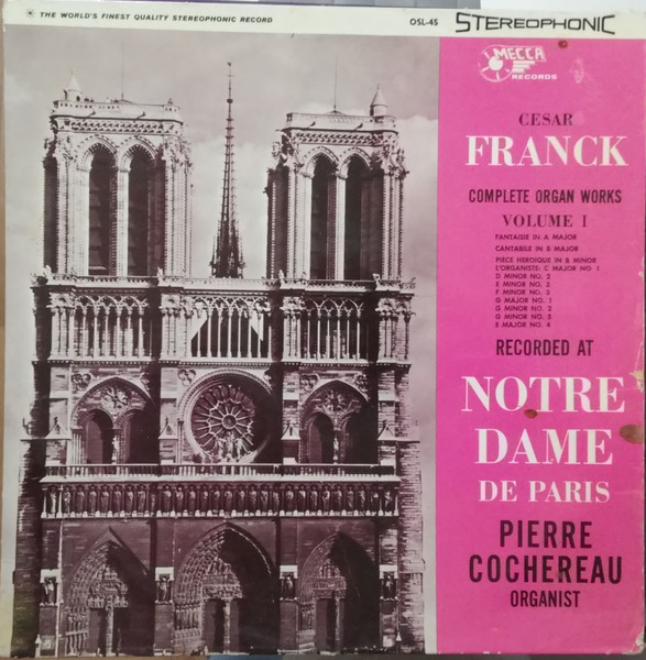 Complete Organ Works Volume 1