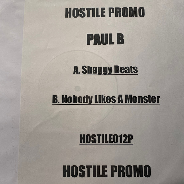 Shaggy Beats / Nobody Likes A Monster