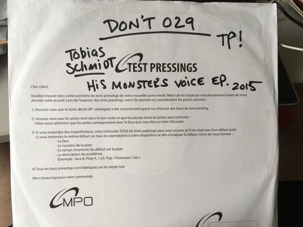His Monster's Voice EP
